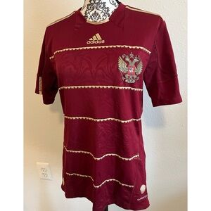 Adidas Russia National Team Official FIFA Home Shirt World Cup 2010 Size Small